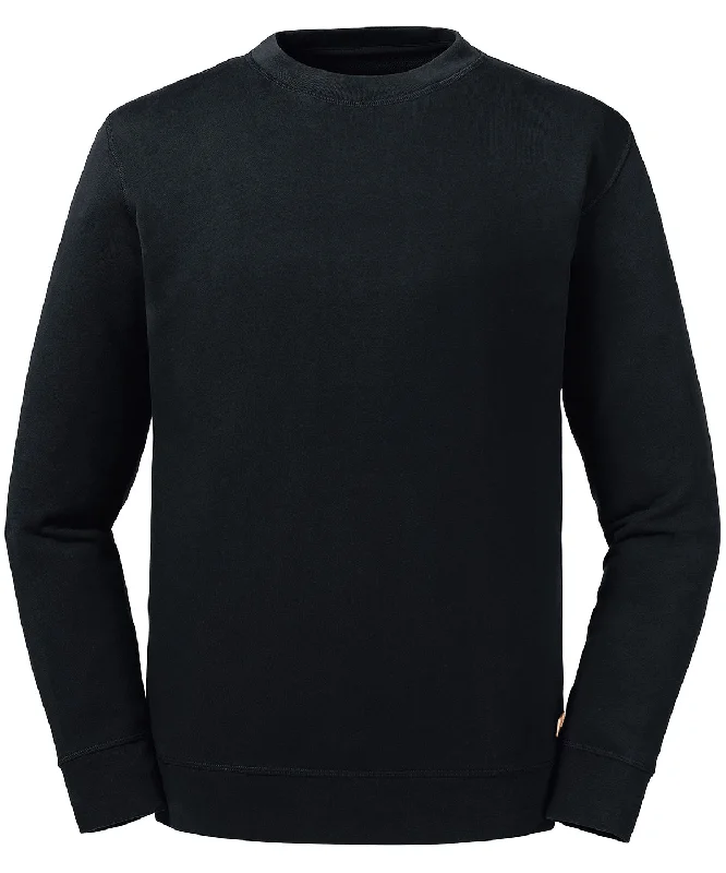 Black - Pure organic reversible sweatshirt Hoodie with Applique Textured Unique