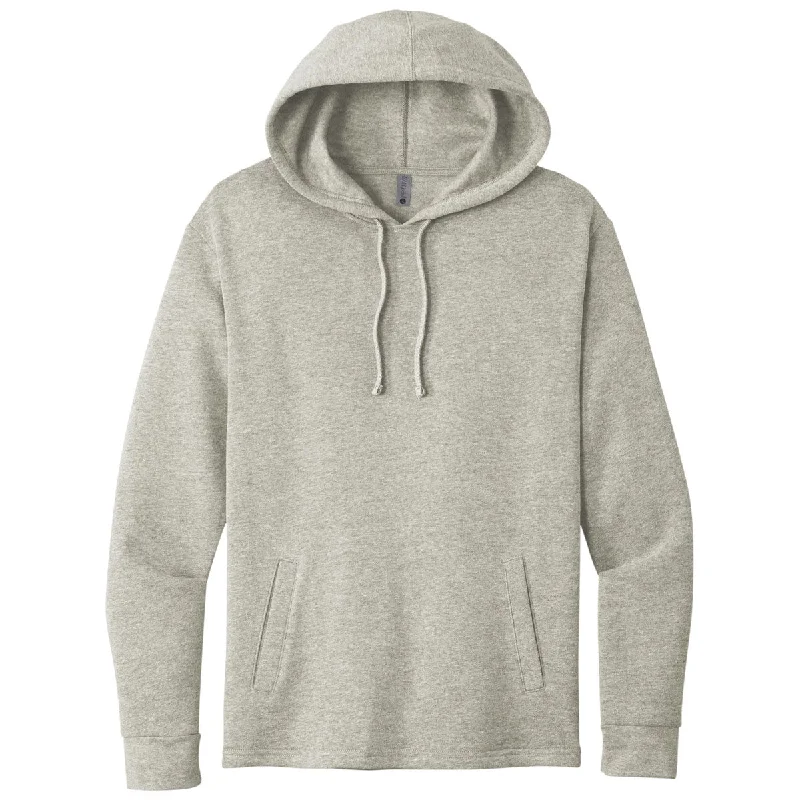 Next Level Unisex Oatmeal PCH Fleece Pullover Hoodie Angora Wool Cozy