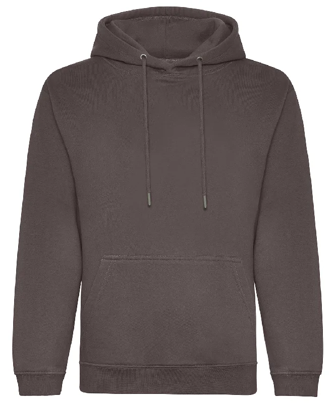 Charcoal - Organic hoodie Hoodie with Embroidery Detailed Premium