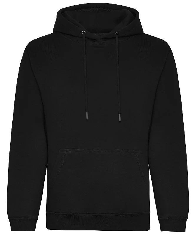 Deep Black - Organic hoodie Hoodie with Print Artistic Unique