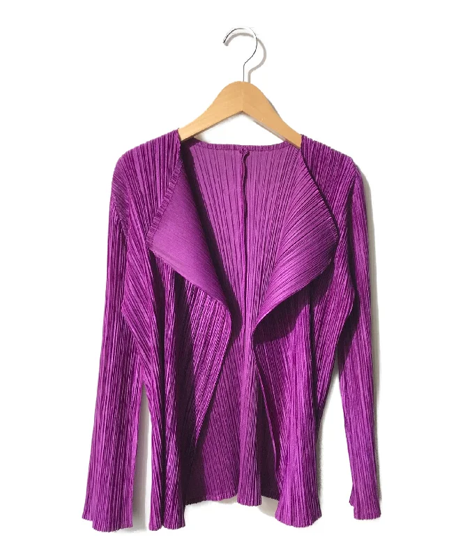 [Pre-owned] PLEATS PLEASE pleated cardigan PP53-J0203 Casual Formal Business