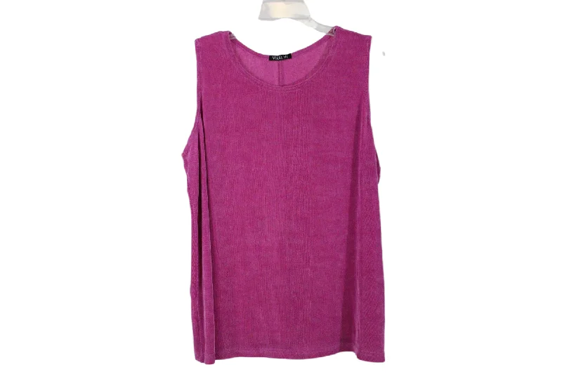 Vikki Vi Pink Acetate Tank | 1X lounge tank top