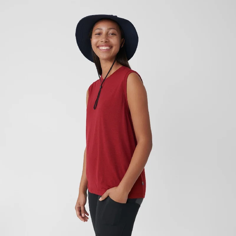 Abisko Wool Tank Top W vibrant tank top