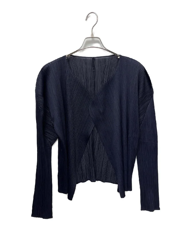 [Pre-owned] PLEATS PLEASE pleated cardigan PP04-JD623 Machine Wash Dry Clean Hand Wash