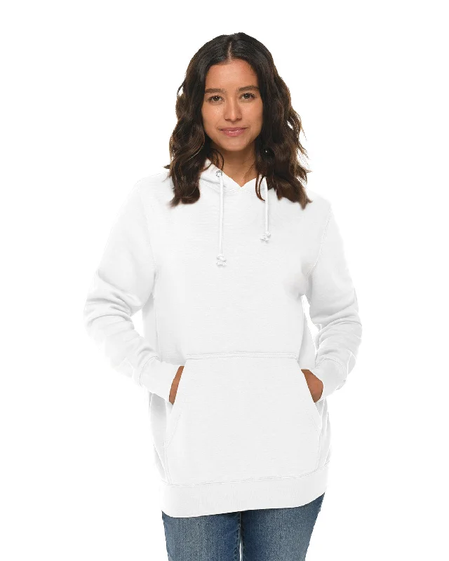 Lane Seven LS19001 - Unisex Heavyweight Pullover Hooded Sweatshirt V-Neck Stylish Pullover