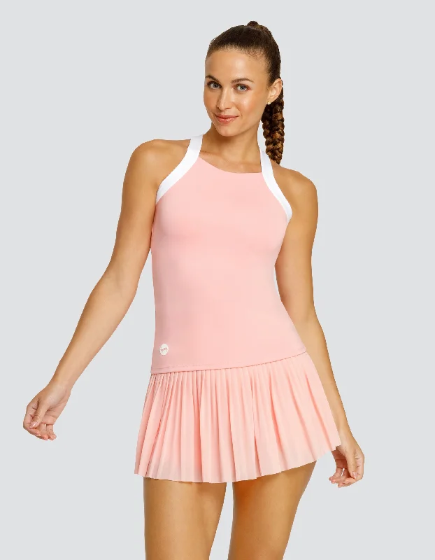 ZORAYA LIGHT SUPPORT TANK TOP - QUARTZ PINK relaxed fit tank