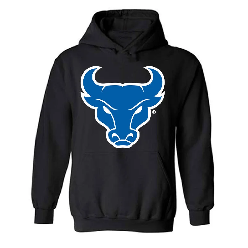 Buffalo - NCAA Women's Track & Field : Maria Akalonu - Hooded Sweatshirt Hoodie with Print Artistic Unique