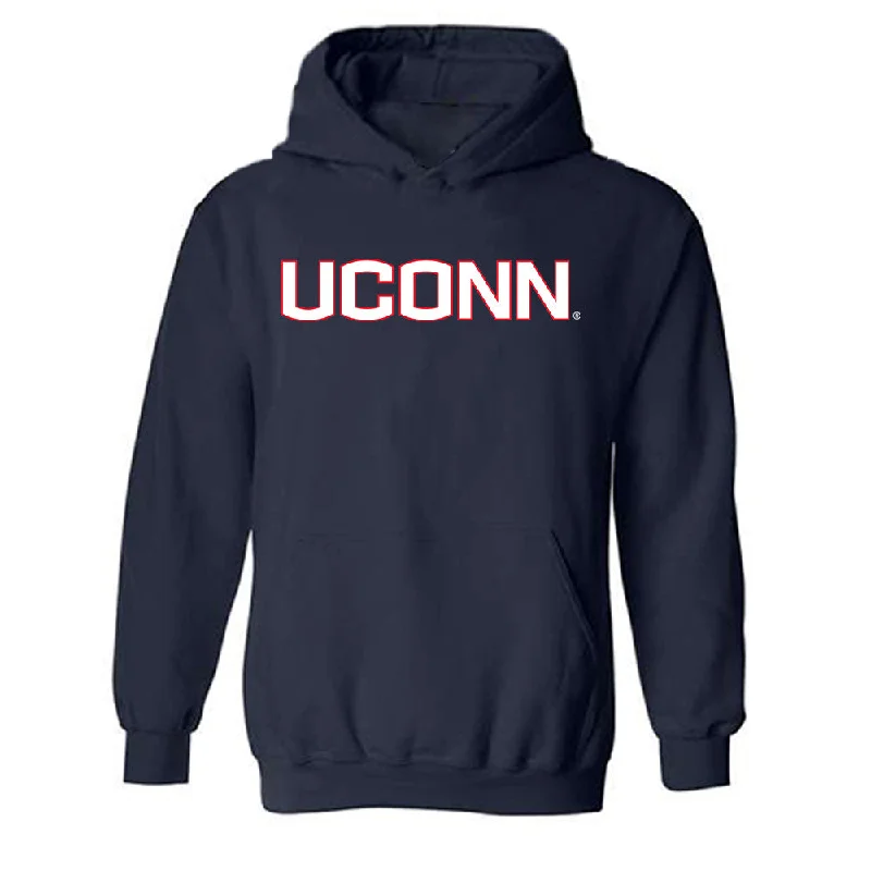 UConn - NCAA Women's Track & Field (Outdoor) : Alyssa Elliott Hooded Sweatshirt Hoodie with Relaxed Fit Easy Casual