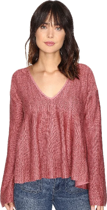 Free People Womens Sundae Pullover Sweater High Neck Pullover