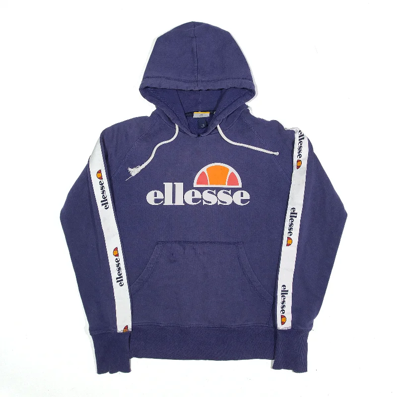 ELLESSE Hoodie Purple Pullover Womens S Bell Sleeve Stylish