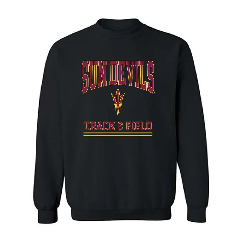 Arizona State - NCAA Women's Track & Field : Taylor Brown - Classic Fashion Shersey Crewneck Sweatshirt Hoodie with Oversized Fit Loose Comfortable