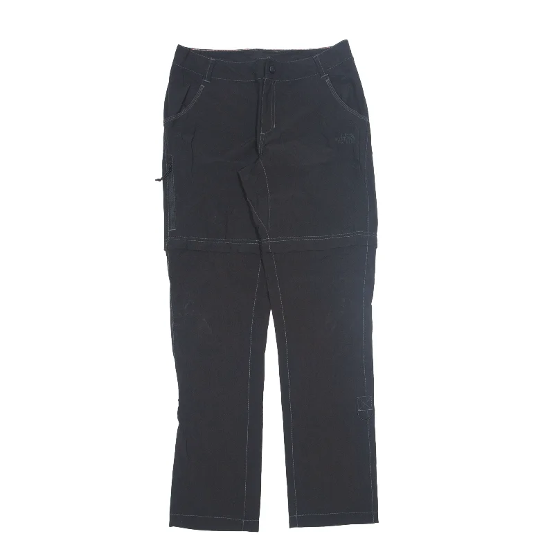 THE NORTH FACE Trousers Black Regular Straight Womens W28 L30 Trousers Vintage Classic