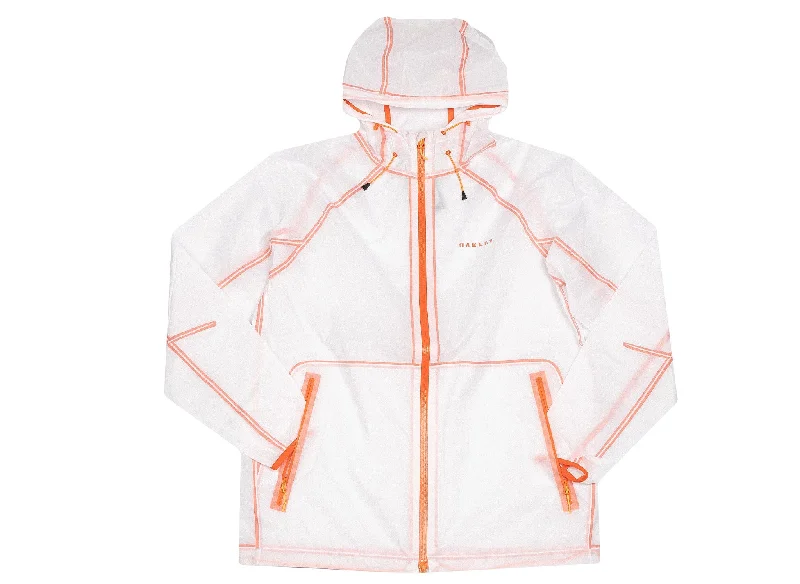 Oakley Translucent Skyline Shell Jacket Ribbed Jacket Pleated Jacket Ruffled Jacket