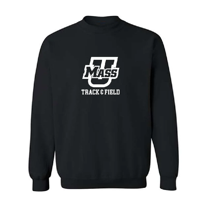 UMass - NCAA Women's Track & Field : camryn Travis - Classic Shersey Crewneck Sweatshirt Hoodie with Hem Embroidery Detailed Premium