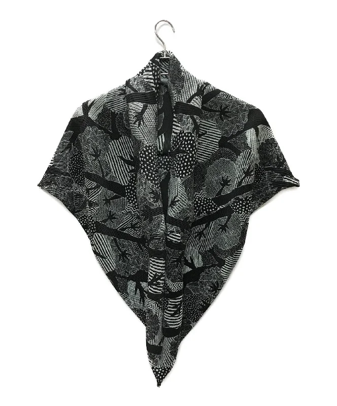 [Pre-owned] PLEATS PLEASE Pleated Bolero Cardigan PP33FO314 Cable Knit Ribbed Knit Lace Knit