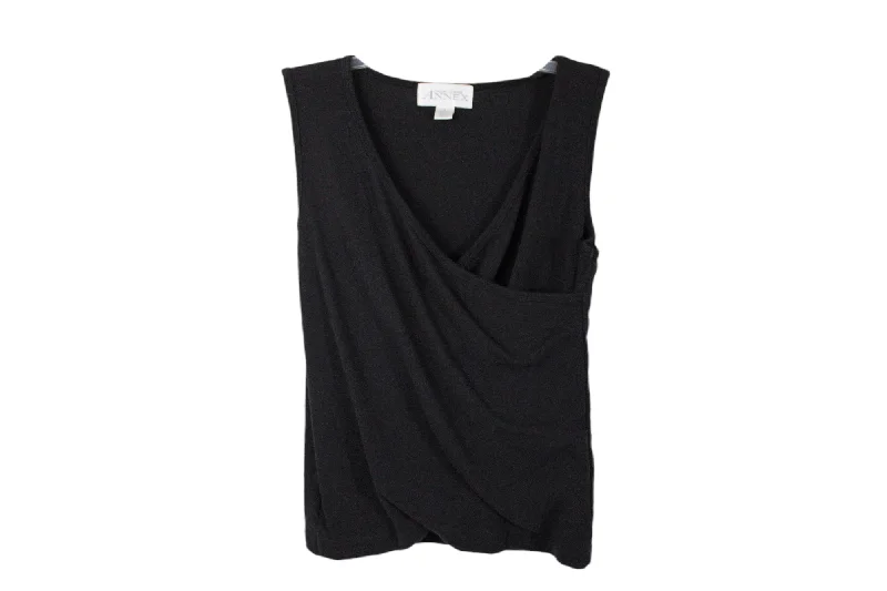 Casual Corner Annex Black Wrap Tank | S comfortable tank top