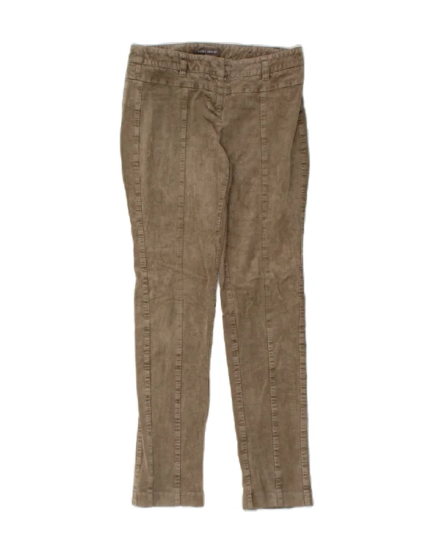 LAURA ASHLEY Womens Slim Corduroy Trousers UK 10 Small W30 L29 Khaki Trousers Sale Discount LAURA ASHLEY Womens Slim Corduroy Trousers UK 10 Small W30 L29 Khaki Trousers Sale Discount