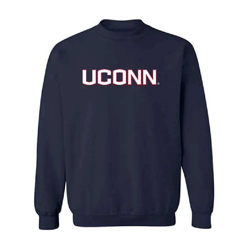 UConn - NCAA Women's Track & Field (Outdoor) : Mallory Malz Sweatshirt Hoodie with Cropped Fit Short Trendy