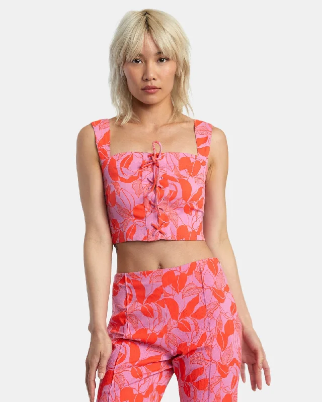 RVCA Women's "Villa" Tank Top bold tank top