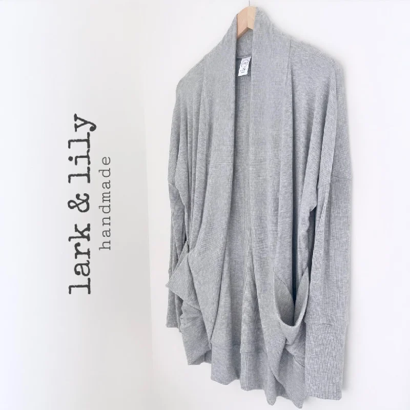 Light Heather Grey Warm Embrace Cardigan Faux Fur Fabric Real Fur Fabric Shearling Fabric Light Heather Grey Warm Embrace Cardigan Faux Fur Fabric Real Fur Fabric Shearling Fabric