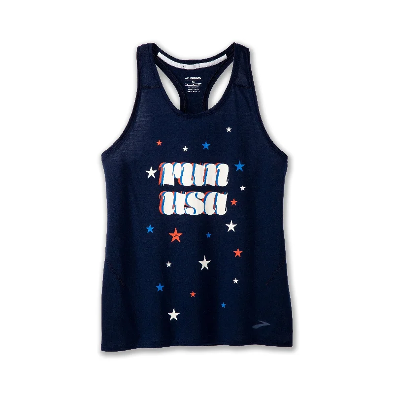 Women's Brooks Run USA Distance Tank 3.0 - 221670-403 basic tank top