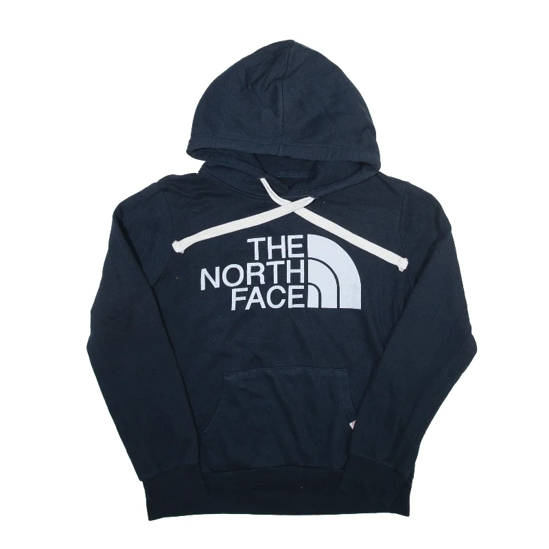 THE NORTH FACE Hoodie Blue Pullover Womens L Blouson Sleeve Pullover