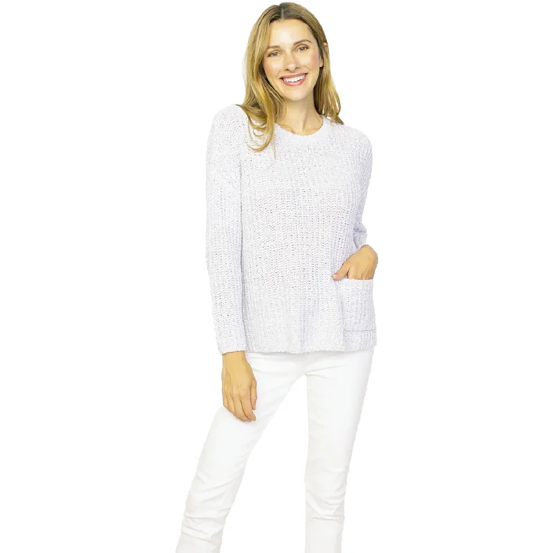 Women's Habitat Fisherman Rib Pullover Smoke Over Sleeve Pullover