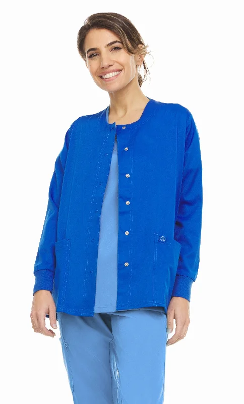 Ruby - Warm Up Jacket By MediChic XS-3X / Royal Jacket Blazer Coat