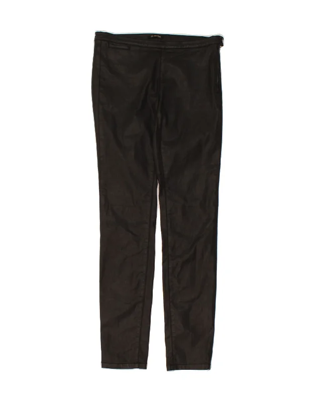 MASSIMO DUTTI Womens Skinny Casual Trousers EU 36 XS W30 L30 Black Cotton Trousers Culottes Wide Leg MASSIMO DUTTI Womens Skinny Casual Trousers EU 36 XS W30 L30 Black Cotton Trousers Culottes Wide Leg