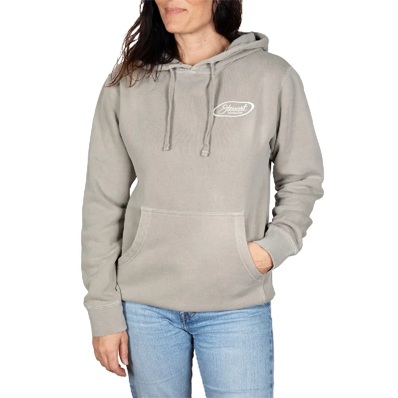 STEWART SURF OVAL PULLOVER HOODY Cowl Neck Pullover