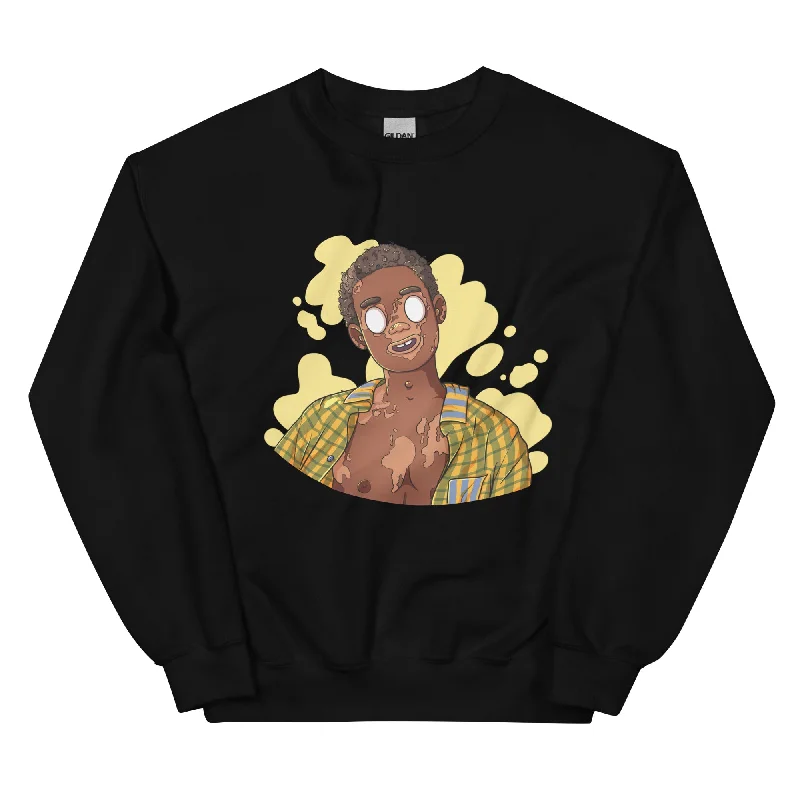 ZOMBIE MOOD Unisex Classic Sweatshirt Hoodie with Hem Drawcord Adjustable Customizable