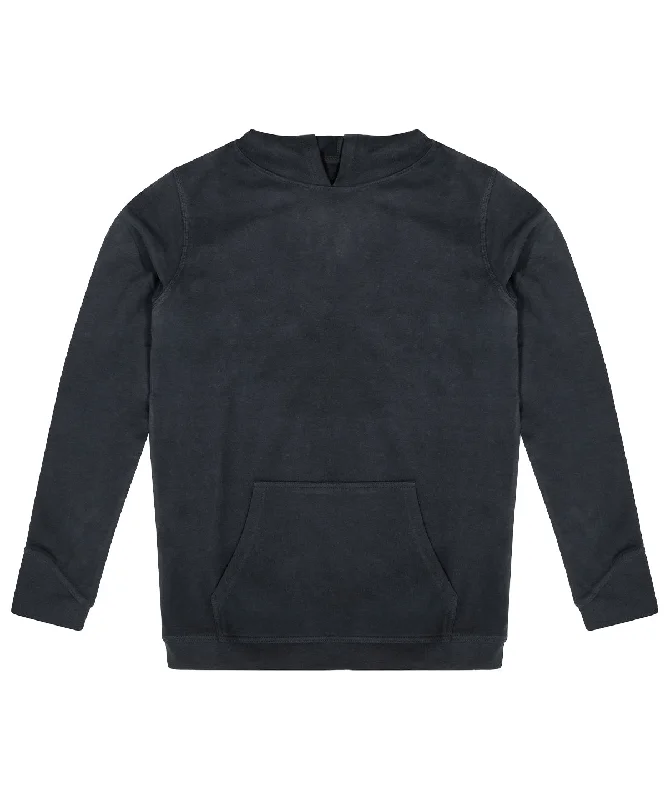 Jet Black - Corcovado organic hoodie Hoodie with Camouflage Military Edgy