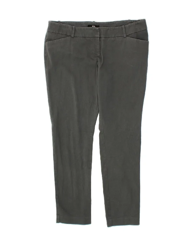 MOSSIMO Womens Slim Casual Trousers US 16 2XL W36 L30 Grey Cotton Trousers Winter Warm MOSSIMO Womens Slim Casual Trousers US 16 2XL W36 L30 Grey Cotton Trousers Winter Warm