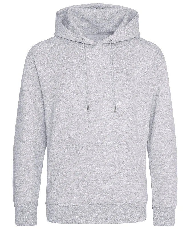 Heather Grey - Organic hoodie Hoodie with Hood Adjustable Protection