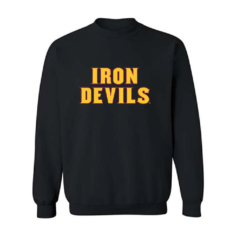 Arizona State - NCAA Women's Track & Field : Taylor Brown - Replica Shersey Crewneck Sweatshirt Hoodie with Contrast Stitching Detailed Premium