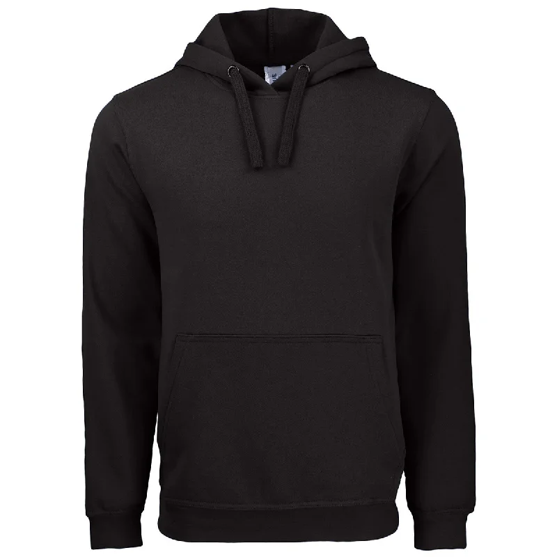 Clique Unisex Black Stockholm Pullover Hoodie Square Neck Pullover