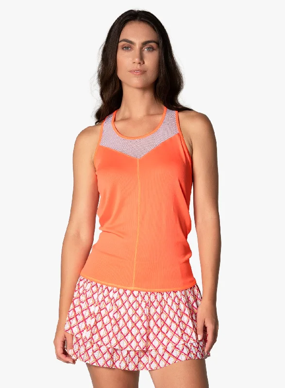 Revive Tie Back Tank sage tank top