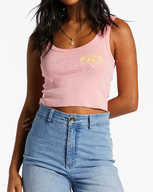 Billabong "Sun Coast" Cropped Tank adorable tank top