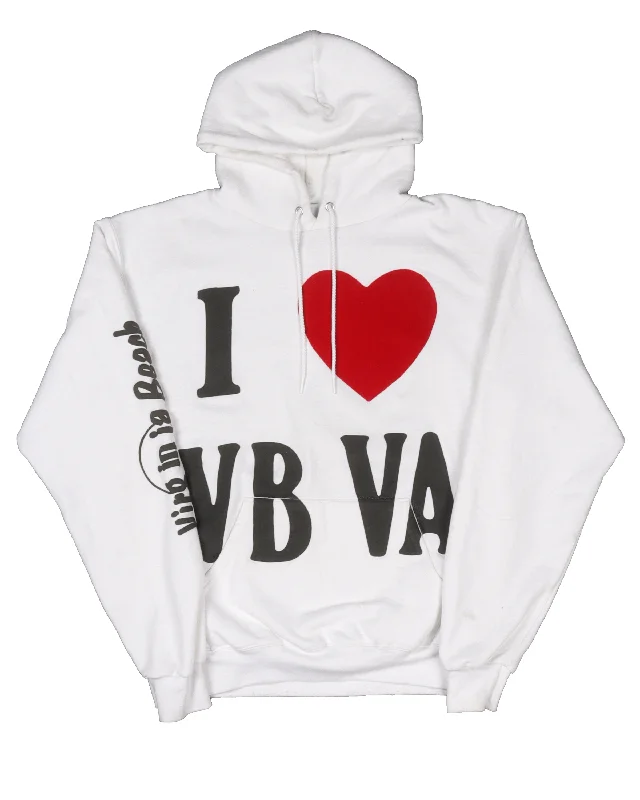 Virgina Beach Pharrel Hoodie Hoodie with Ribbed Neckline Snug Warm