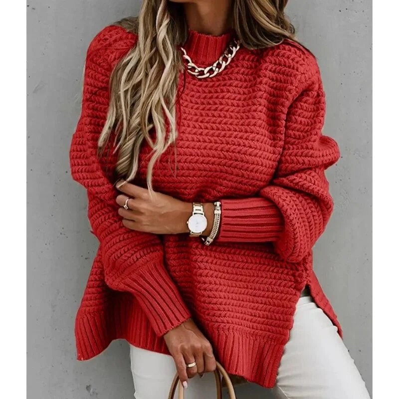 red sweater
