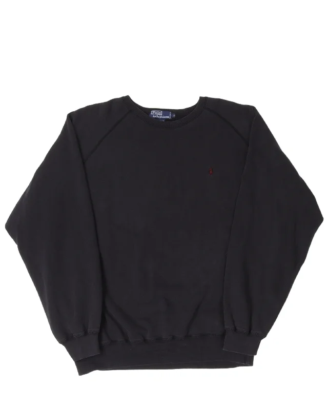 Polo by Ralph Lauren Raglan Sweatshirt Hoodie with Longline Fit Extended Stylish