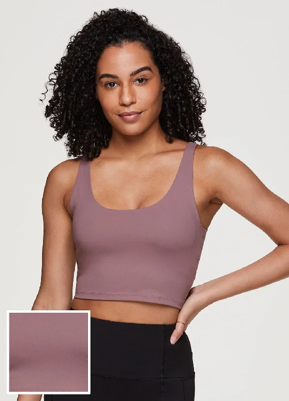 Zen Super Soft Shelf Bra Tank crossback tank top