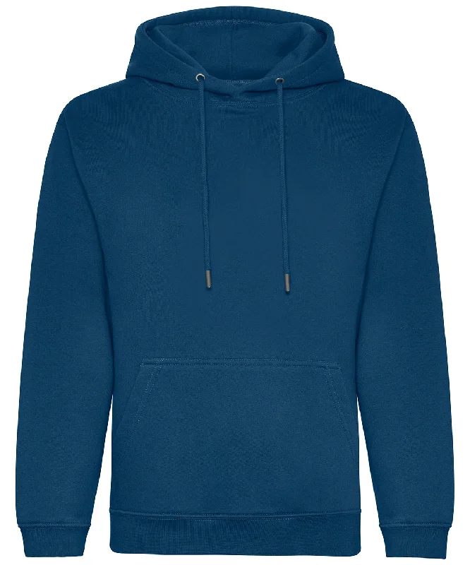 Ink Blue - Organic hoodie Hoodie with Pocket Utility Practical