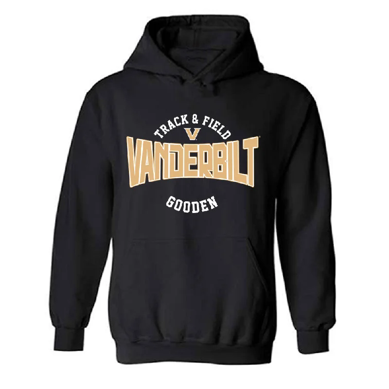 Vanderbilt - NCAA Women's Track & Field : Lena Gooden - Classic Fashion Shersey Hooded Sweatshirt Hoodie with Hem Patch Decorative Personalized