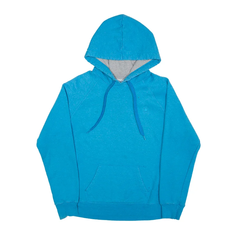 CHAMPION Hoodie Blue Pullover Womens M dolman Sleeve Top