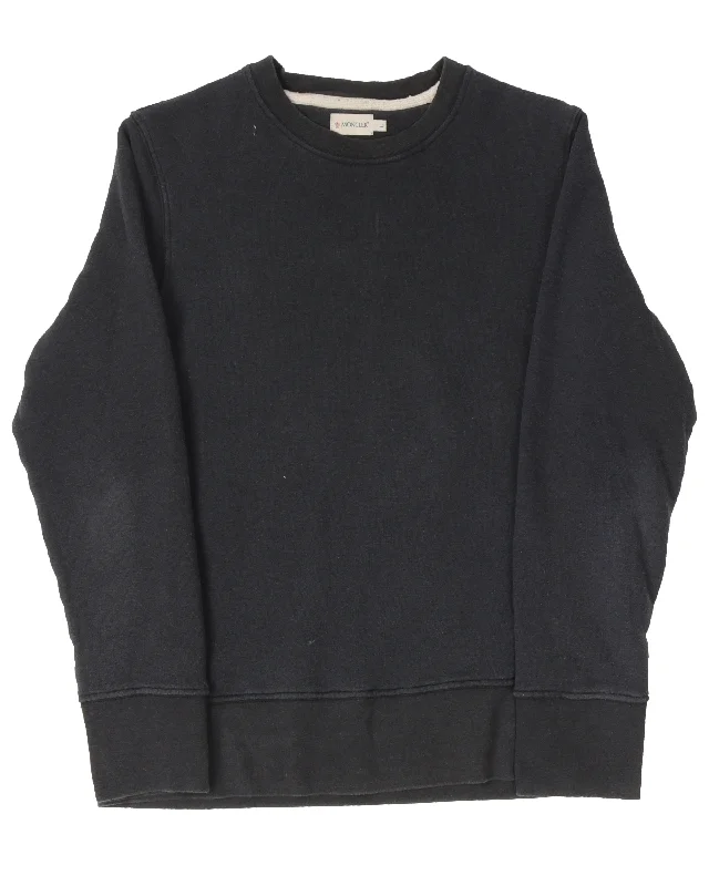 Grey Sweatshirt Hoodie with Back Slit Movement Comfort