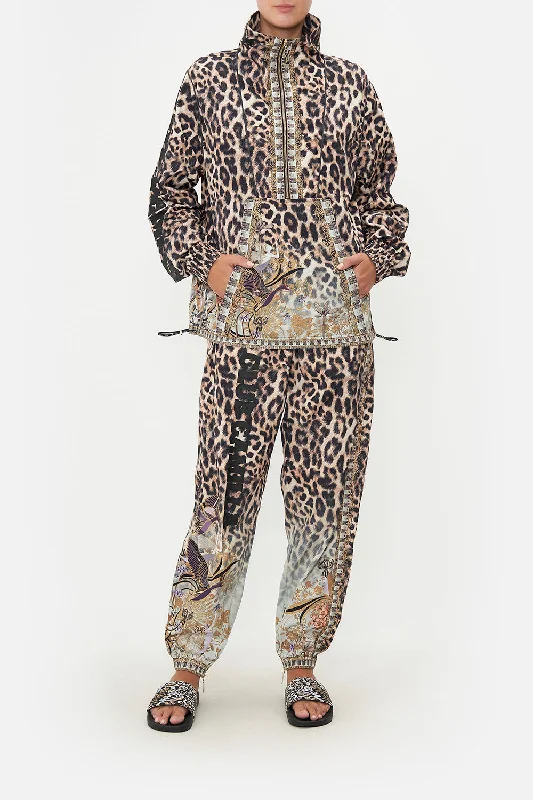 HALF ZIP WINDBREAKER PULLOVER NOMADIC NYMPH Cold Shoulder Design