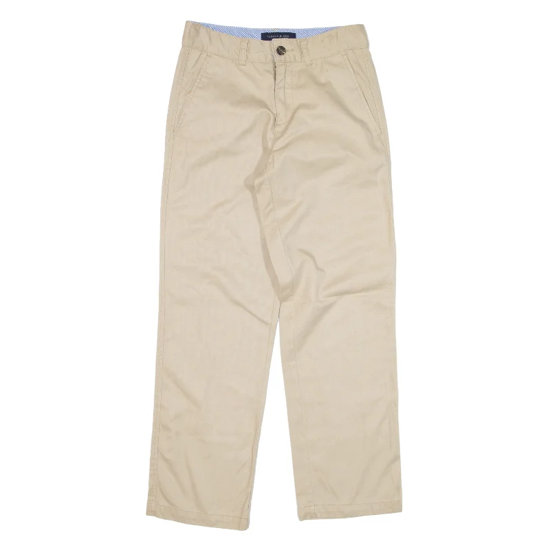 TOMMY HILFIGER Chino Trousers Beige Regular Straight Womens W28 L28 Trousers Cargo pockets TOMMY HILFIGER Chino Trousers Beige Regular Straight Womens W28 L28 Trousers Cargo pockets