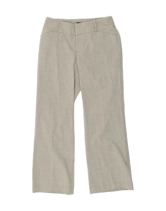MOSSIMO Womens Bootcut Casual Trousers US 6 Medium W28 L28 Grey Polyester High Waist Slim Fit Ankle Length MOSSIMO Womens Bootcut Casual Trousers US 6 Medium W28 L28 Grey Polyester High Waist Slim Fit Ankle Length