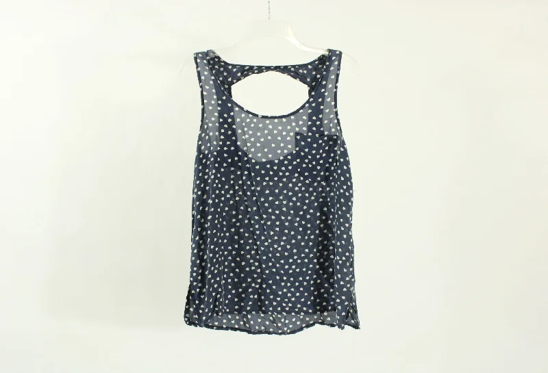 XXI Blue Heart Tank | Size M soft pink tank